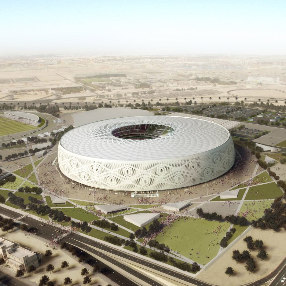 Qatar World Cup Stadium Design Broadqlero