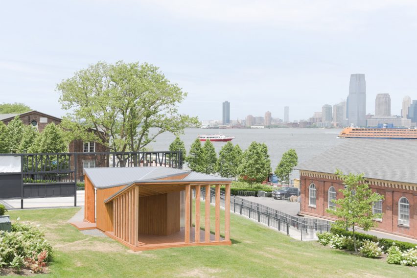 Governors Island Welcome Center by Office III