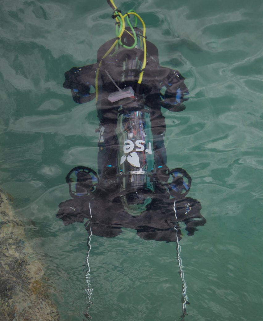 RSE Guardian LF1 robot humanely catches invasive lionfish
