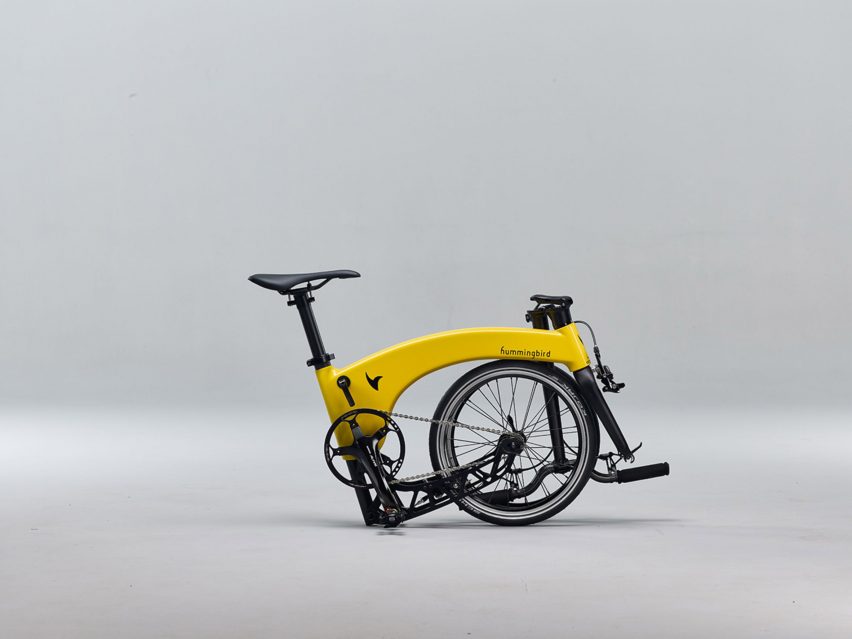 Dew transaction unused Hummingbird puts world's lightest folding bike goes into production