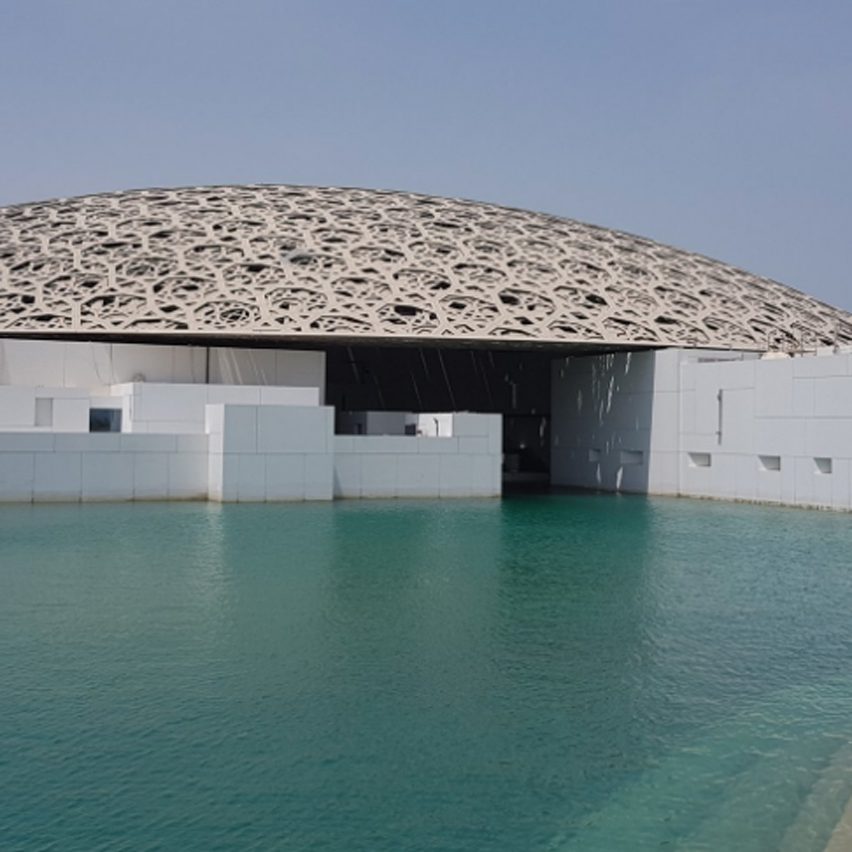 Louvre gallery by Jean Nouvel in Abu Dhabi