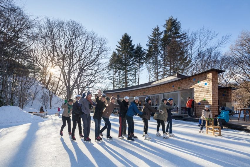Picchio visitors centre and ice rink by Klein Dytham Architects