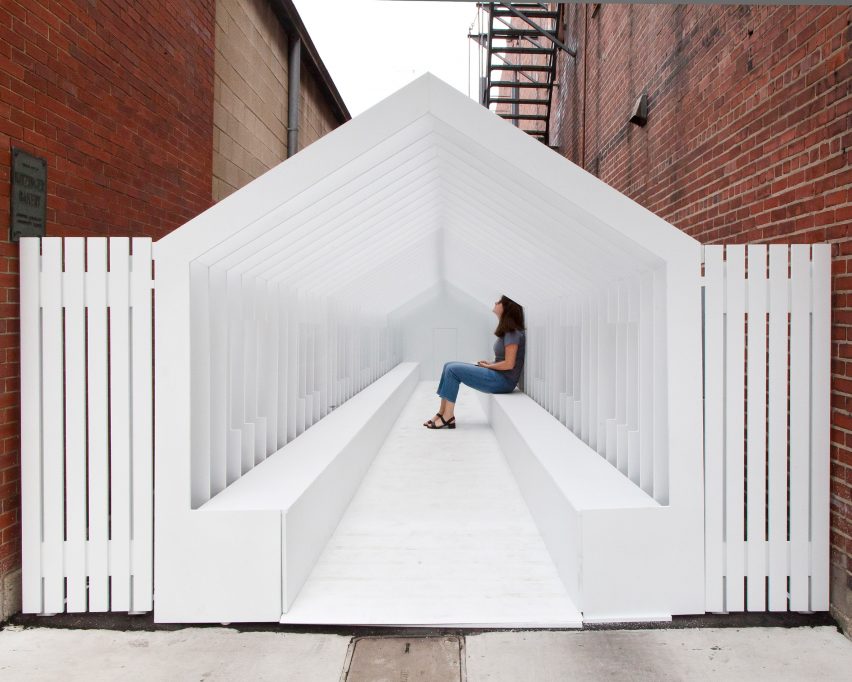 Playhouse by Snarkitecture for Washingston Street Installations by Exhibit Columbus
