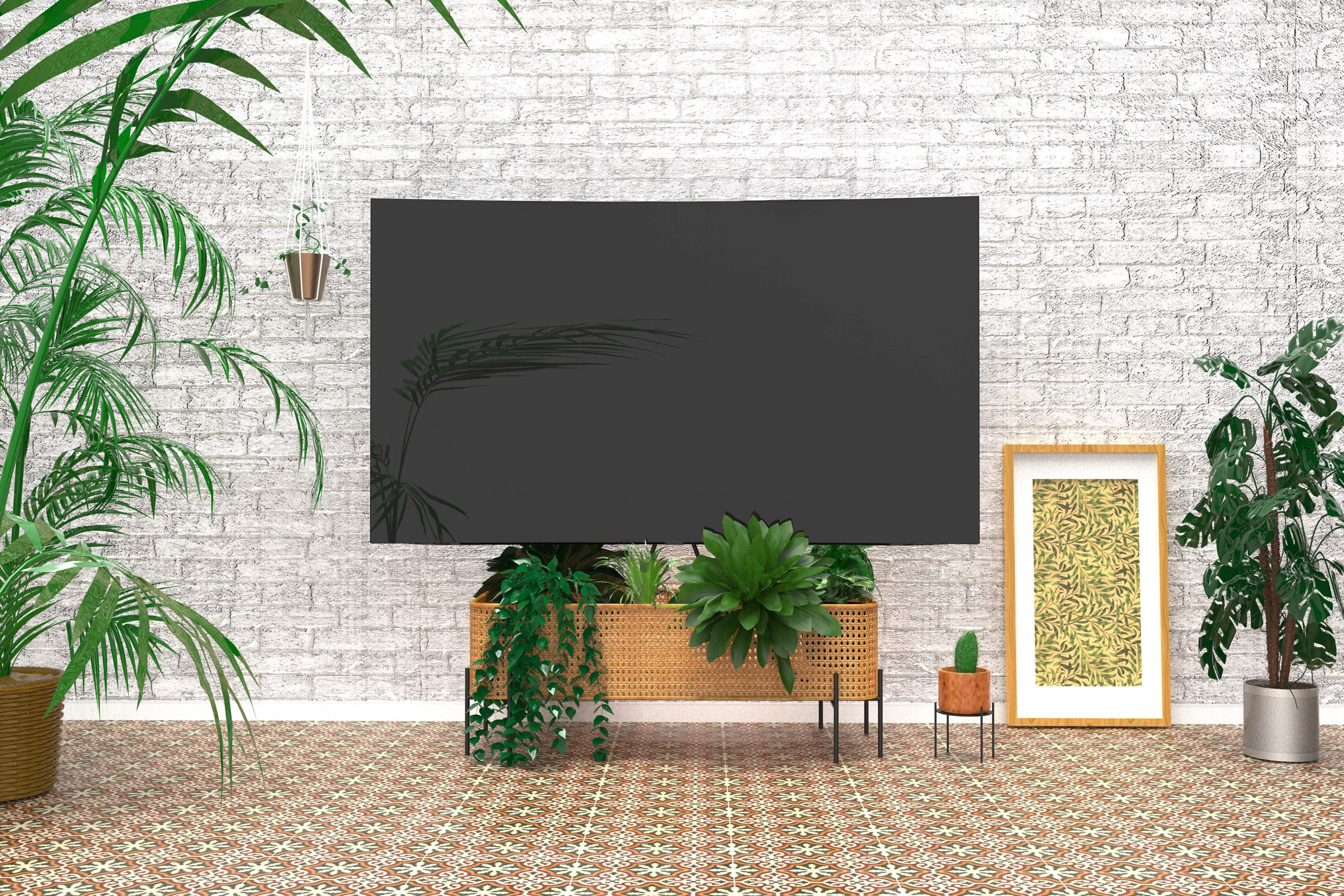 Plants tv. Стенд для телевизора. Стенд для ТВ на стену. Телевизор стенд с дизайном. TV Stand Design 2023.