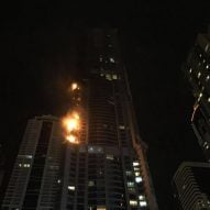 Blaze tears through Dubai's Torch Tower skyscraper for second time