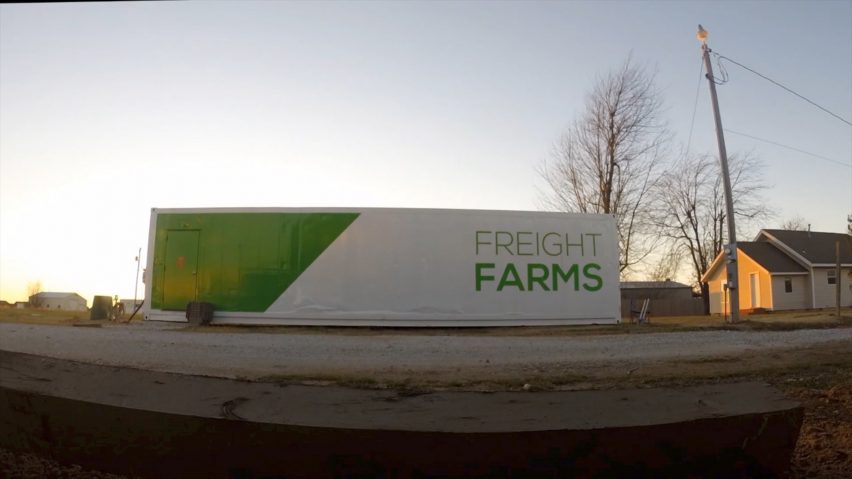 Freight Farms allow leafy greens to be grown in urban environments