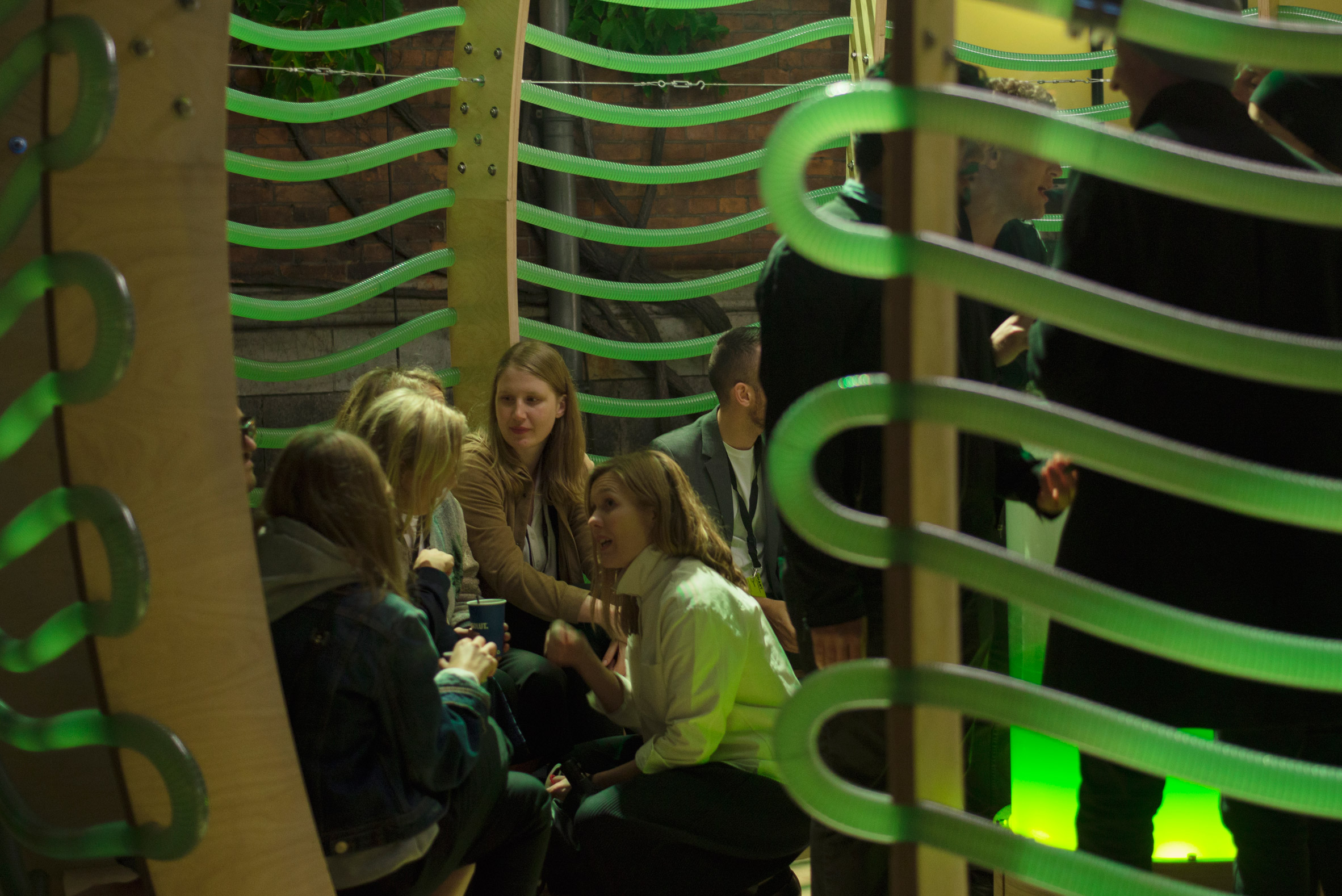Space10 creates an algae-producing pavilion in Copenhagen