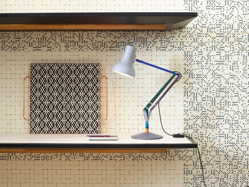 Paul Smith collaborates with Anglepoise on their iconic Type75 desk lamp