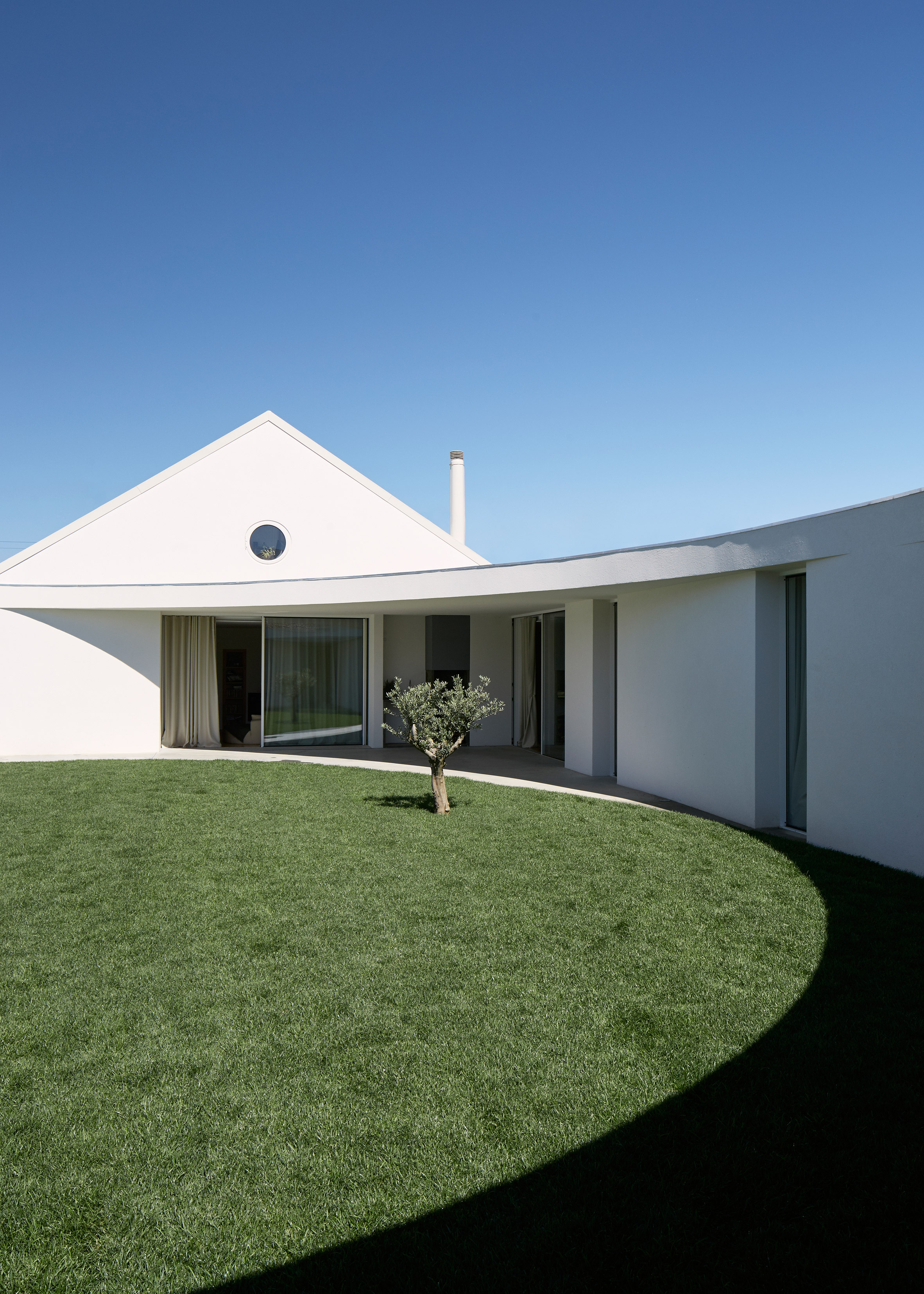 Local architect Bruno Dias has renovated a traditional house in the Portuguese town of Ansião
