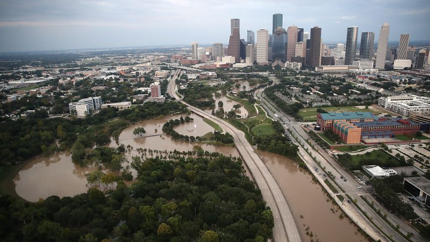 Houston flooded after Hurricane Harvey
