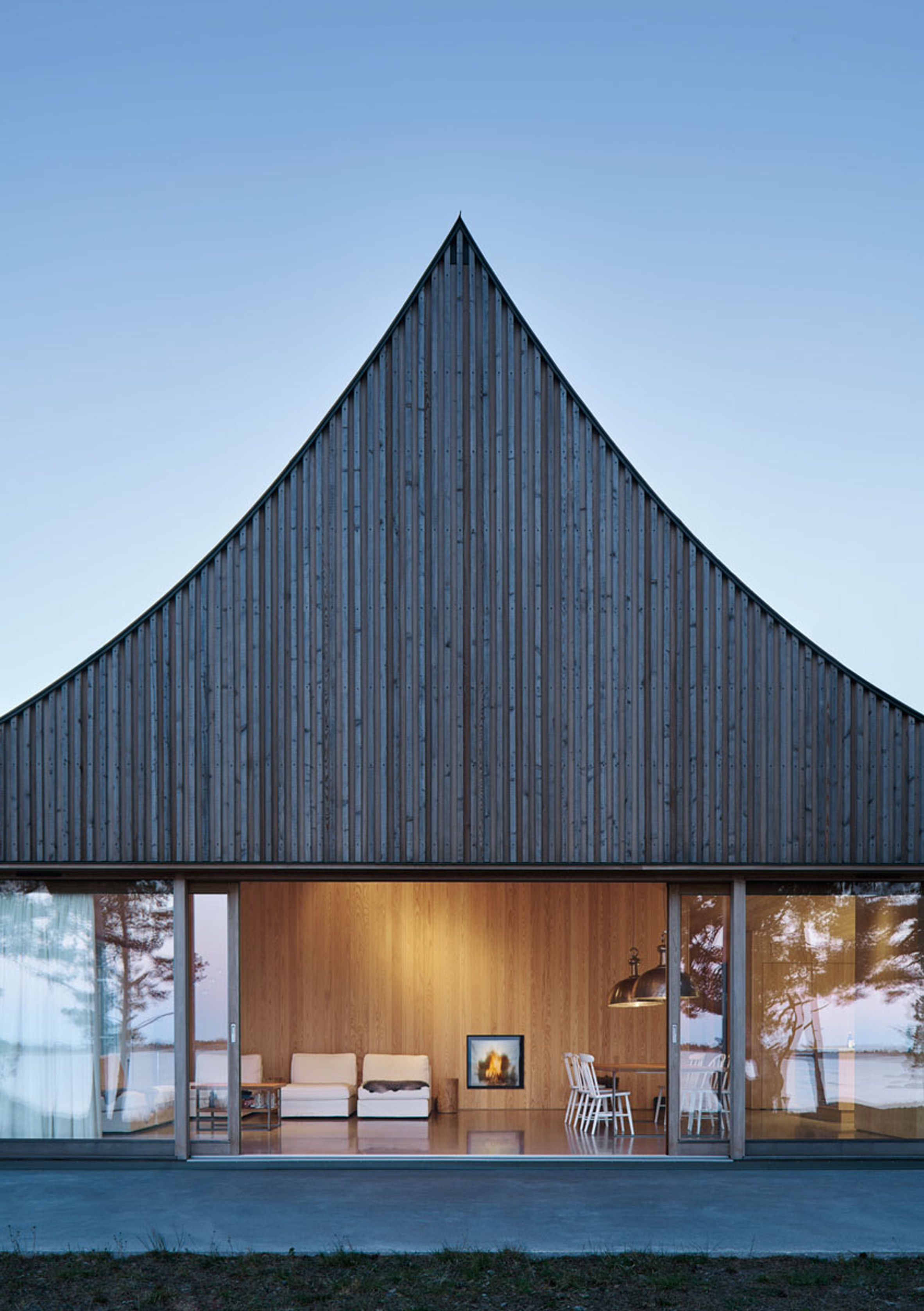 Tham Videgrd Completes Tent Like Second Home On A Swedish Island