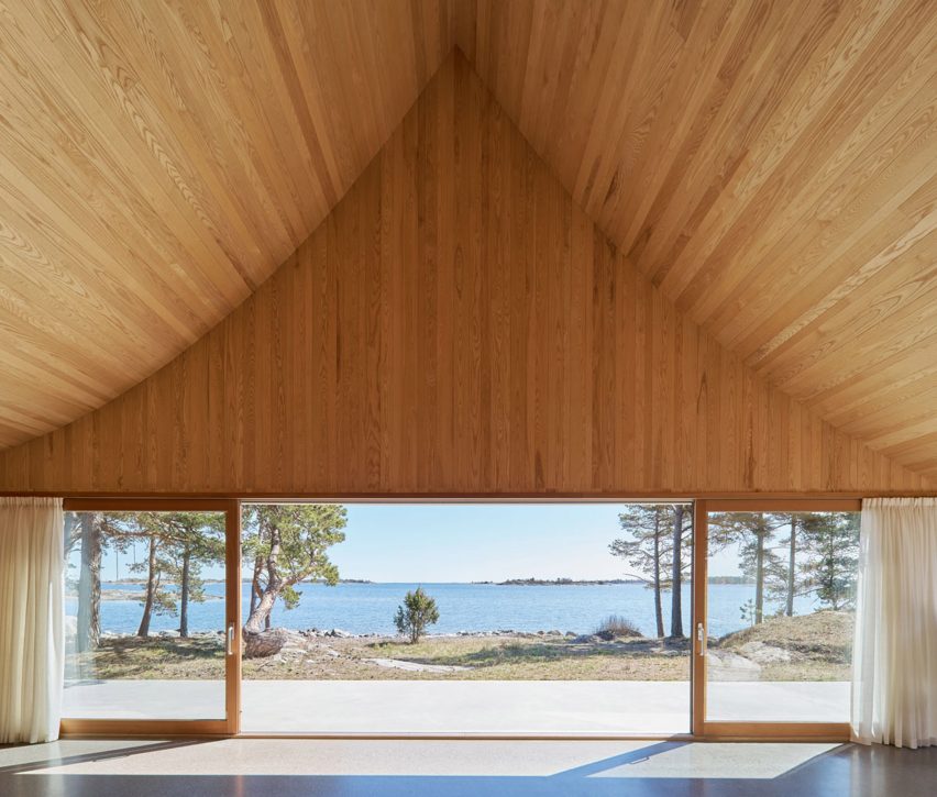 Swedish studio Tham & Videgård Arkitekter design a summer house in Stockholm