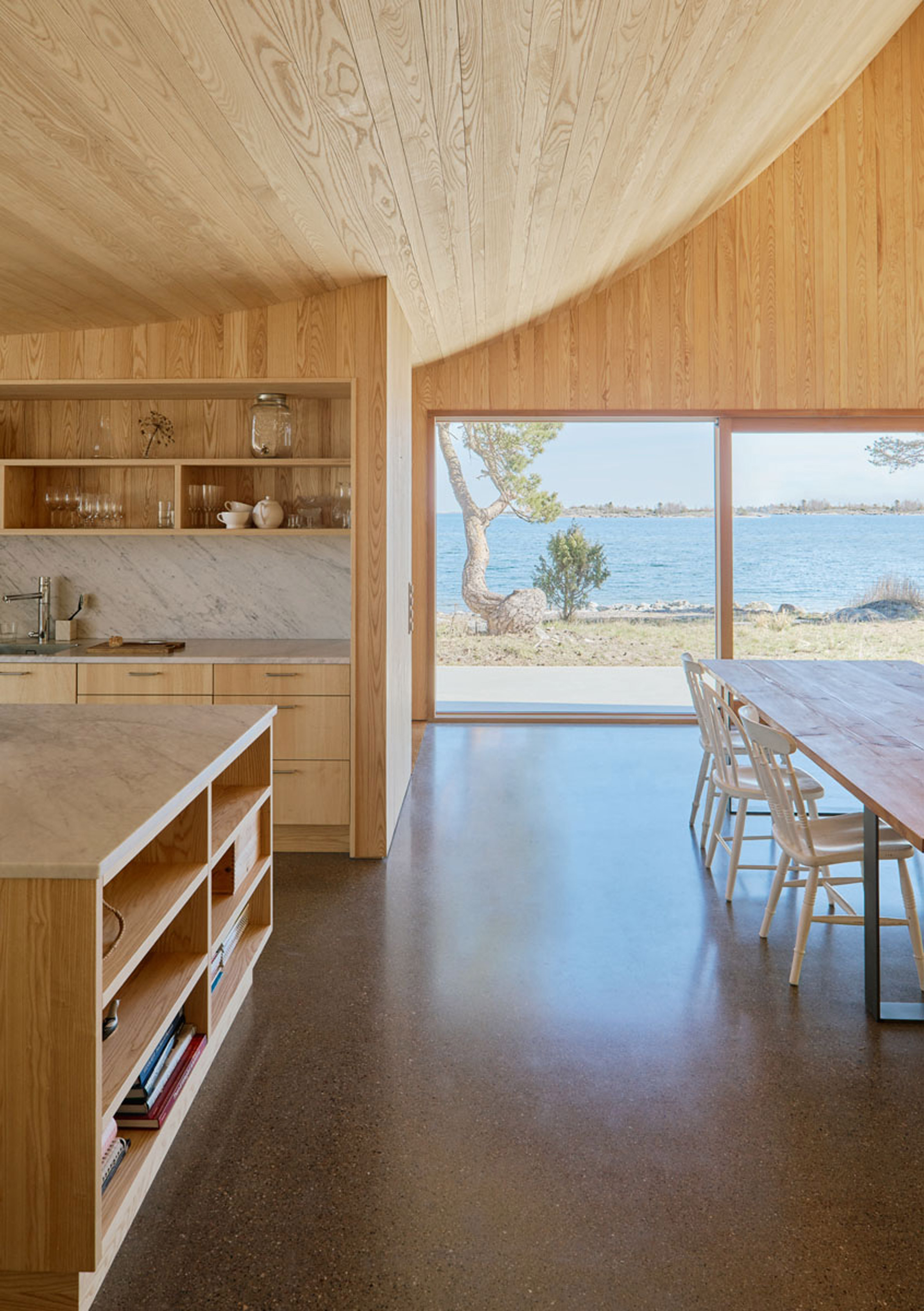 Tham Videgrd Completes Tent Like Second Home On A Swedish Island