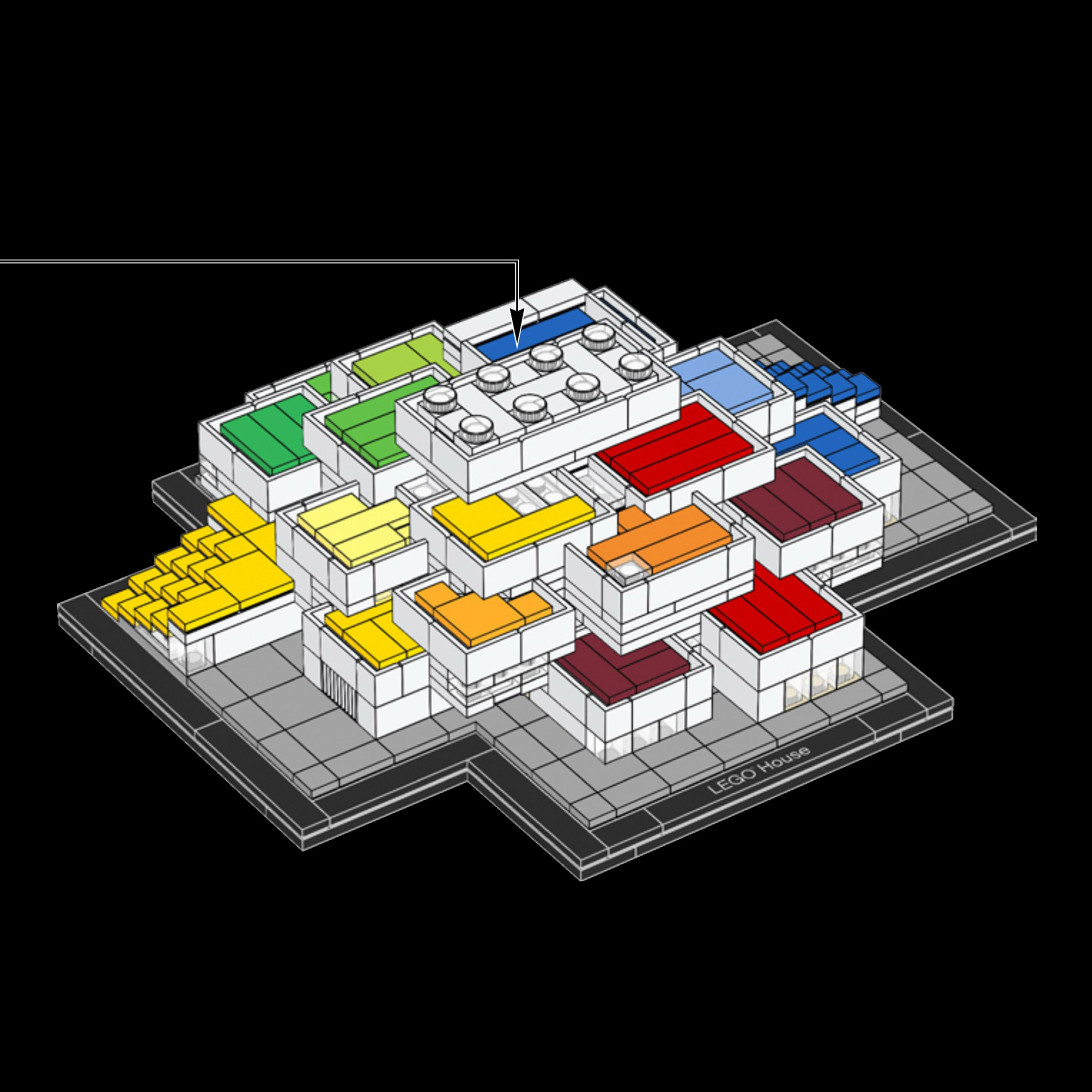 week, Lego released model kit its BIG-designed visitor centre