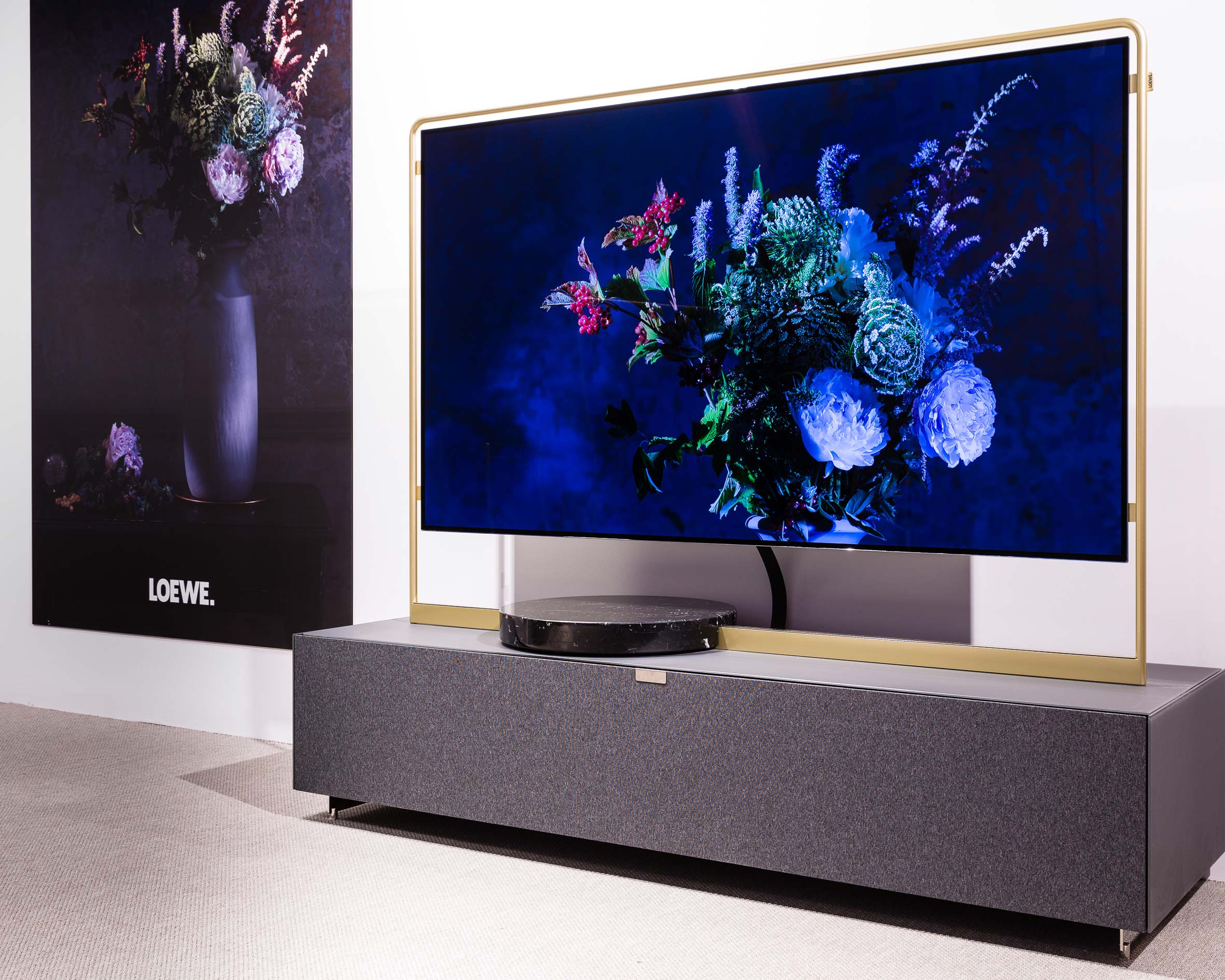 Loewe unveils ultra-thin statement TV 