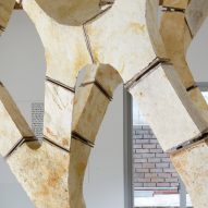 Engineers Dirk Hebel and Philippe Block use fungi to build self-supporting structures