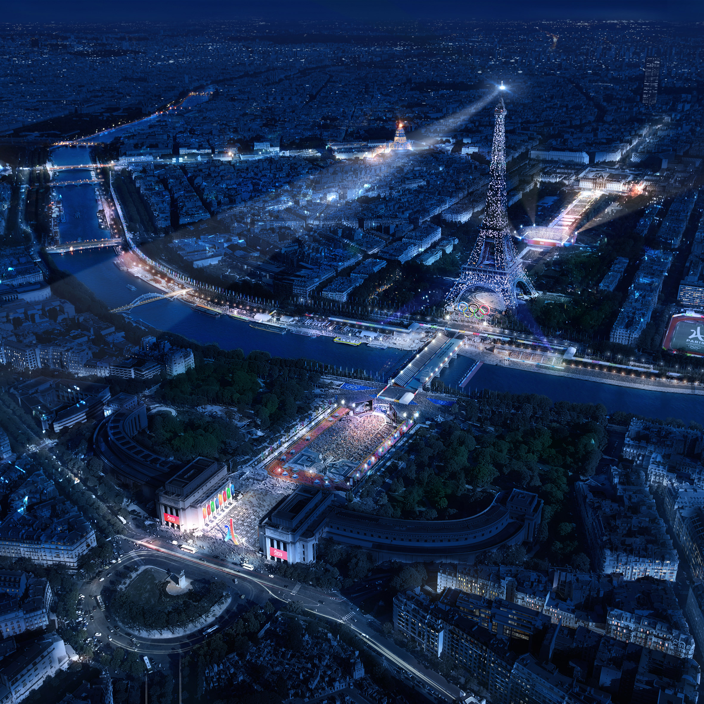 Paris 2024 Summer Olympics: first pictures of the Olympic venue of