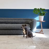 Philippe Malounin sofa for SCP at London Design Festival 2017.