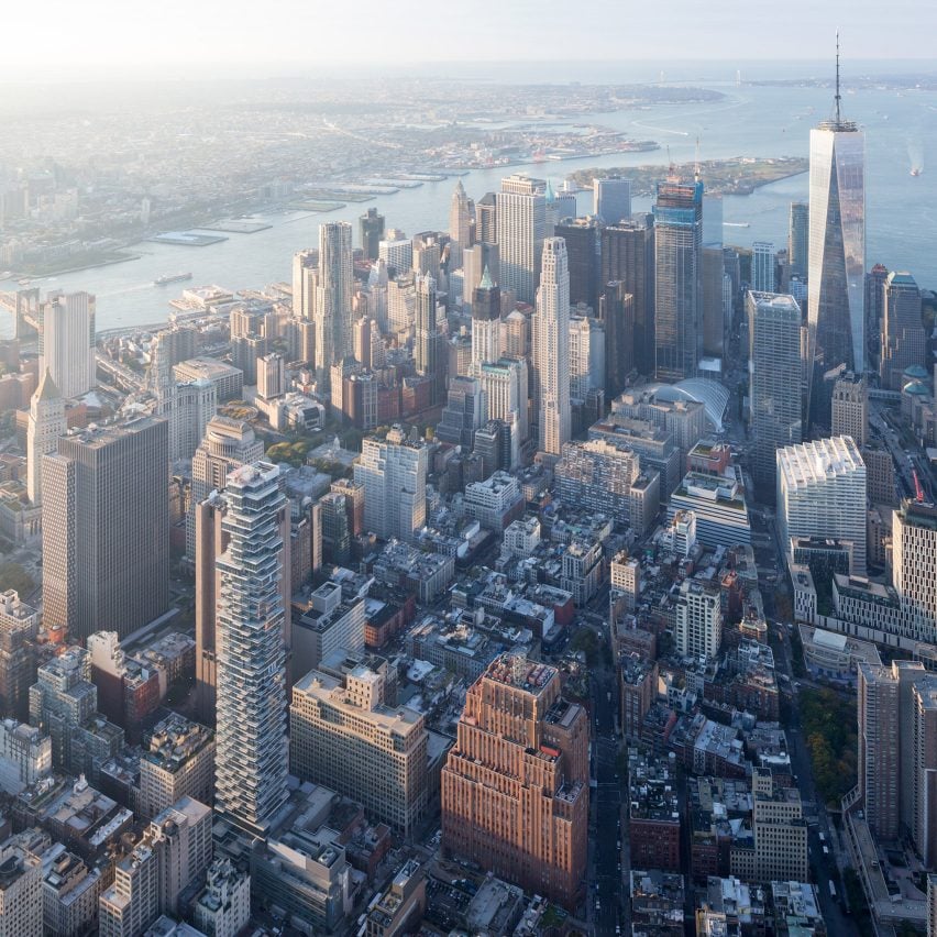 Lower Manhattan aerial photograph by Iwan Baan