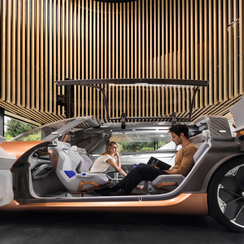 Renault showcases its new concept car Symbioz at 2017 Frankfurt Motor Show