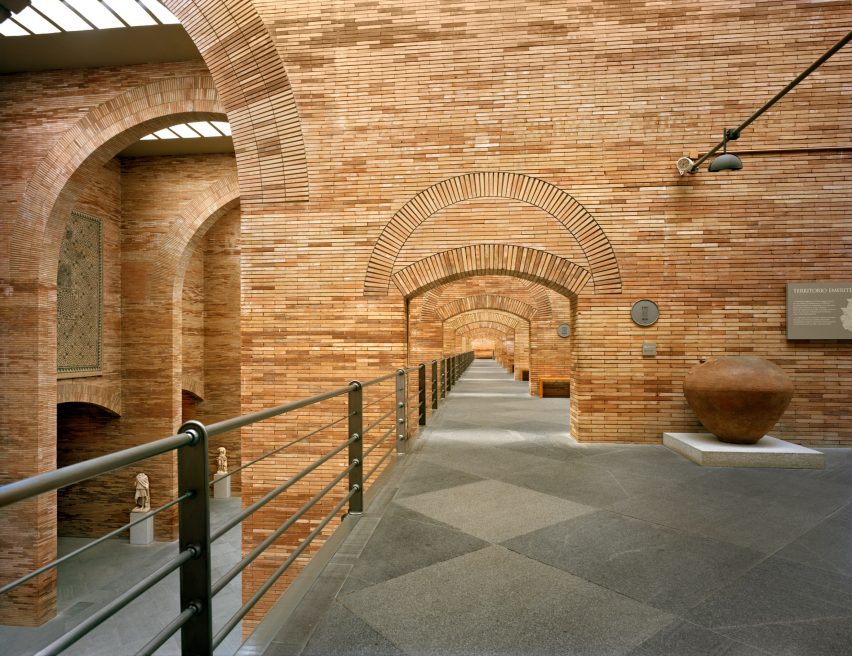 The interiors of the National Museum of Roman Art