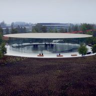 Steve Jobs Theater at Apple Park by Foster + Partners
