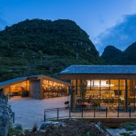 Tourist Center of Anlong Limestone Resort by 3andwich Design and He Wei Studio