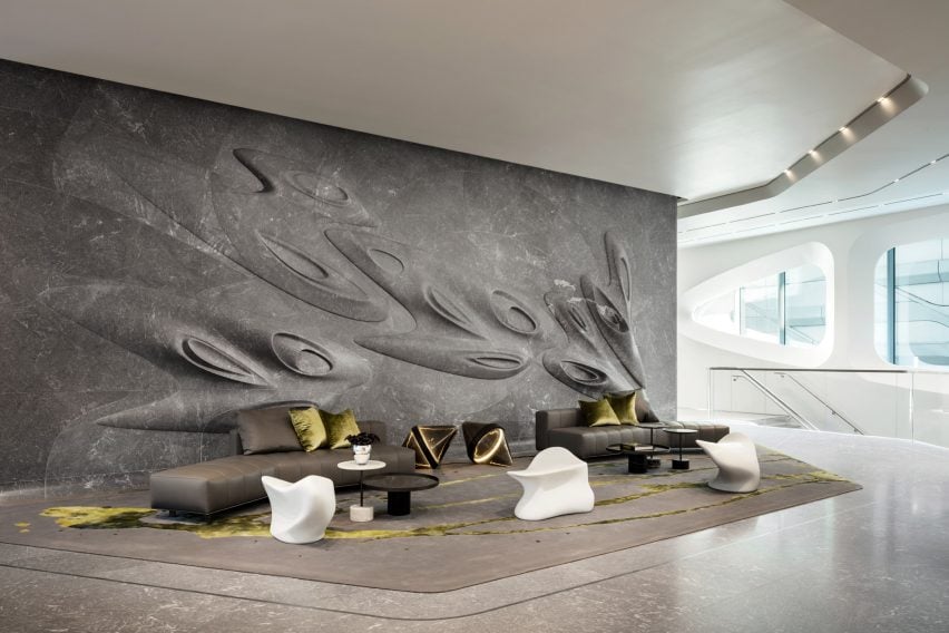 520 W 28th Amenities by Zaha Hadid Architects