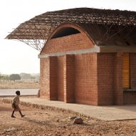 Diébédo Francis Kéré says school that launched his career is "not a traditional African building"