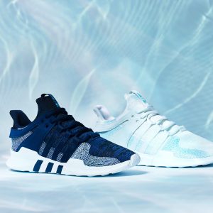 Nylon Berenjena Perezoso Adidas uses Parley ocean plastic to update one of its classic shoe designs