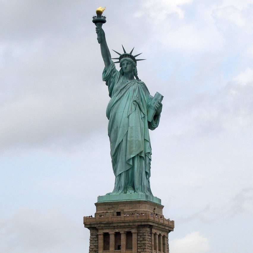 The Statue of Liberty in New York was named a World Heritage Site in 1984