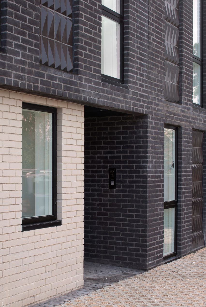 London studio Denizen Works has completed a block of apartments in the English seaside town of Whitstable.