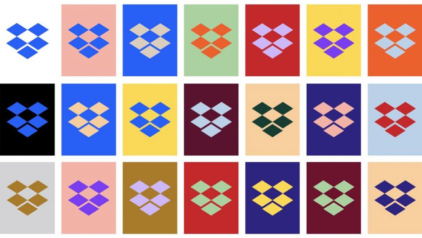 Dropbox attracts criticism for clashing colours of new visual identity
