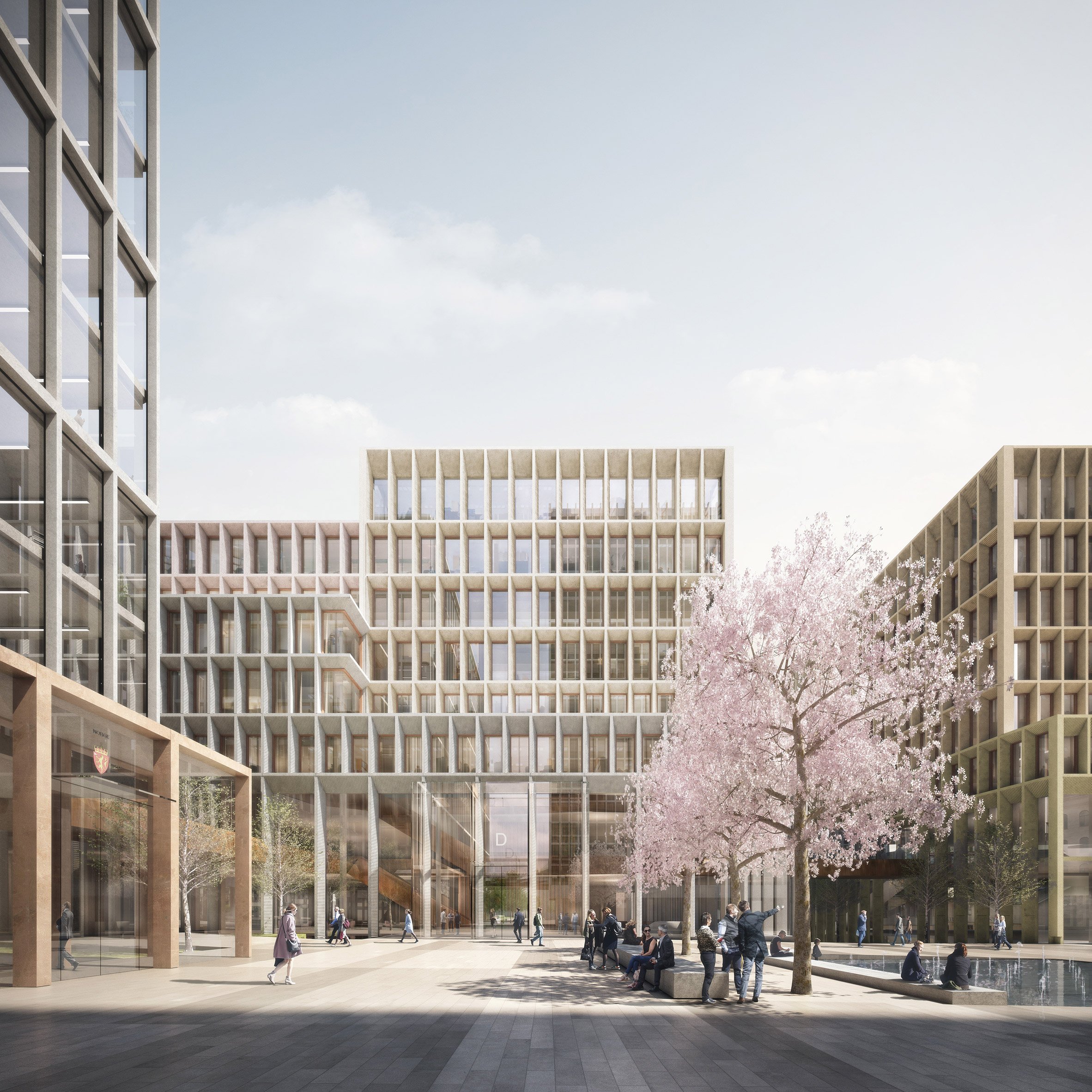 Norway government headquarters by Haptic