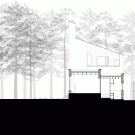 House in the Woods by Arigho Larmour Wheeler Architects
