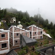 Rural Urban Framework builds post-disaster housing in China featuring rooftop farms