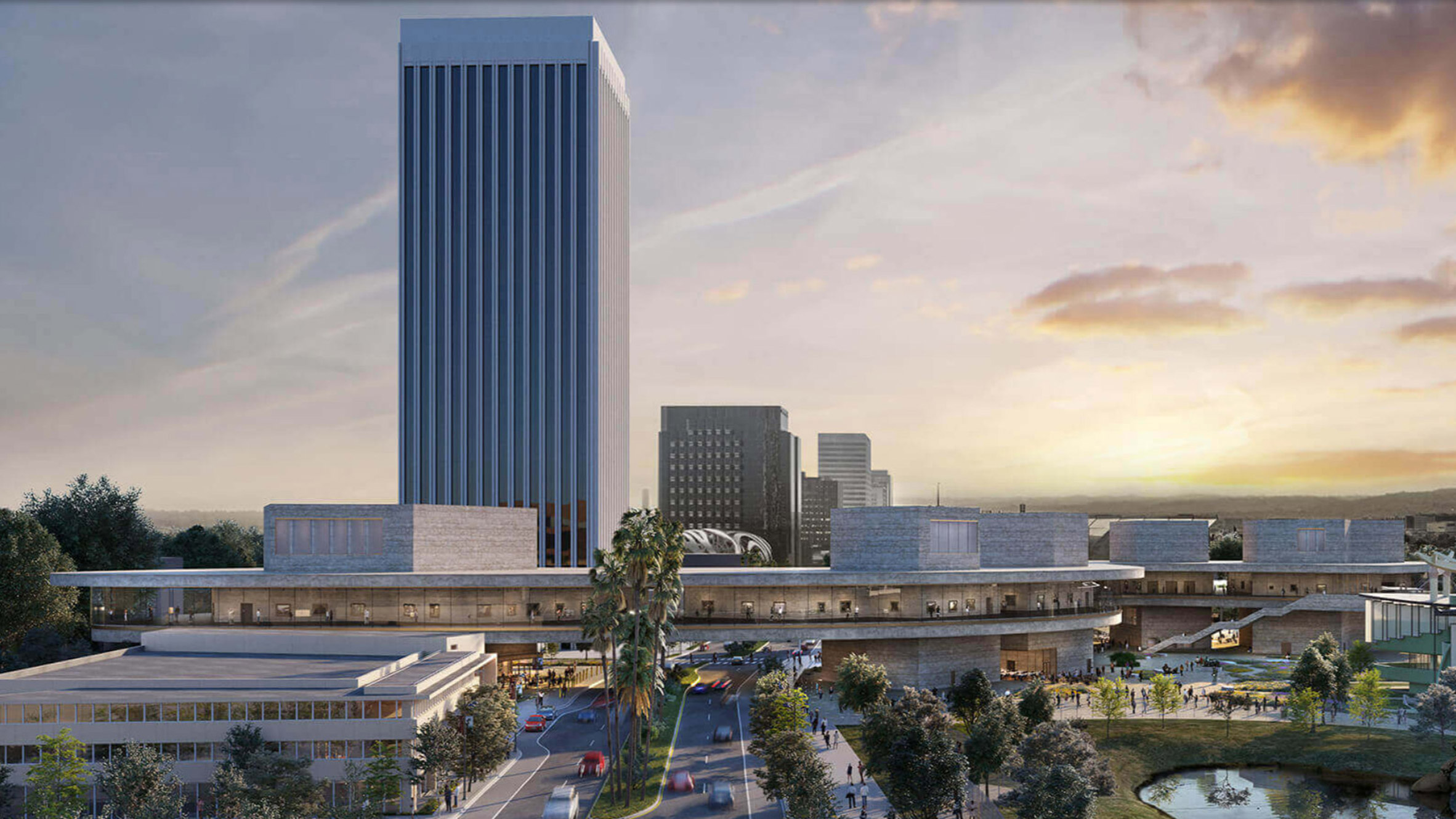 LACMA David Geffen Galleries by Peter Zumthor