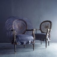 Leifo chair was jointly created by designer Atang Tshikare and Eve Collett of Casamento as part of 100% Design South Africa’s recent ‘We are Cape Town’ show at Decorex Cape Town.