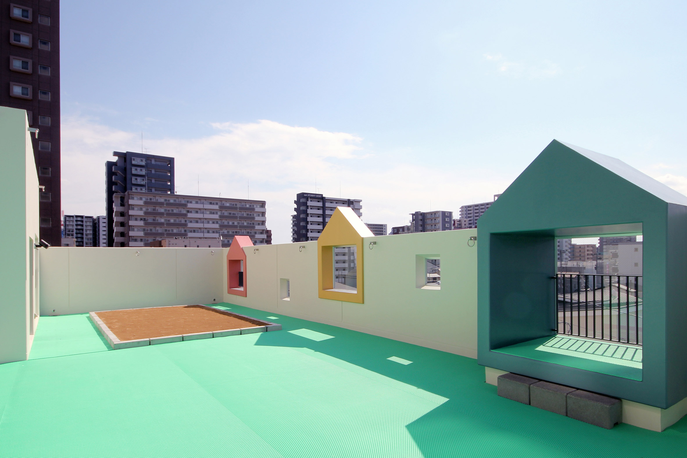 Morinoie nursery school by Masahiko Fujimori Architects