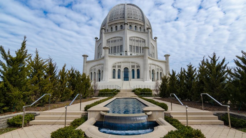 Bahá'í House of Worship by Louis Bourgeois, Chicago