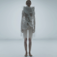Ying Gao's dresses become animated "in the presence of strangers"