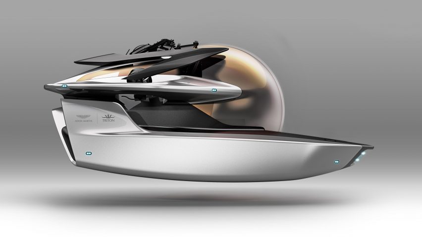 Aston Martin and Triton design submarine