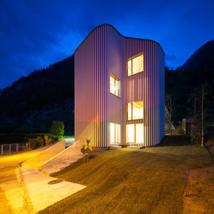 Davide Macullo Architects Swisshouse Rossa