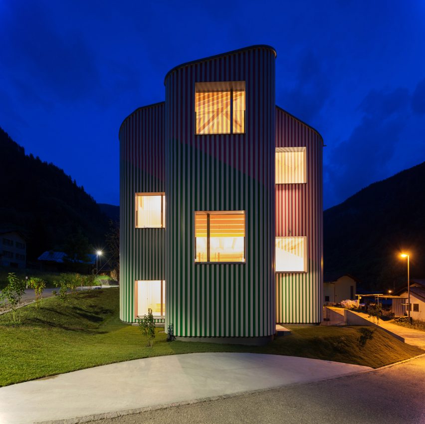 Davide Macullo Architects Swisshouse Rossa