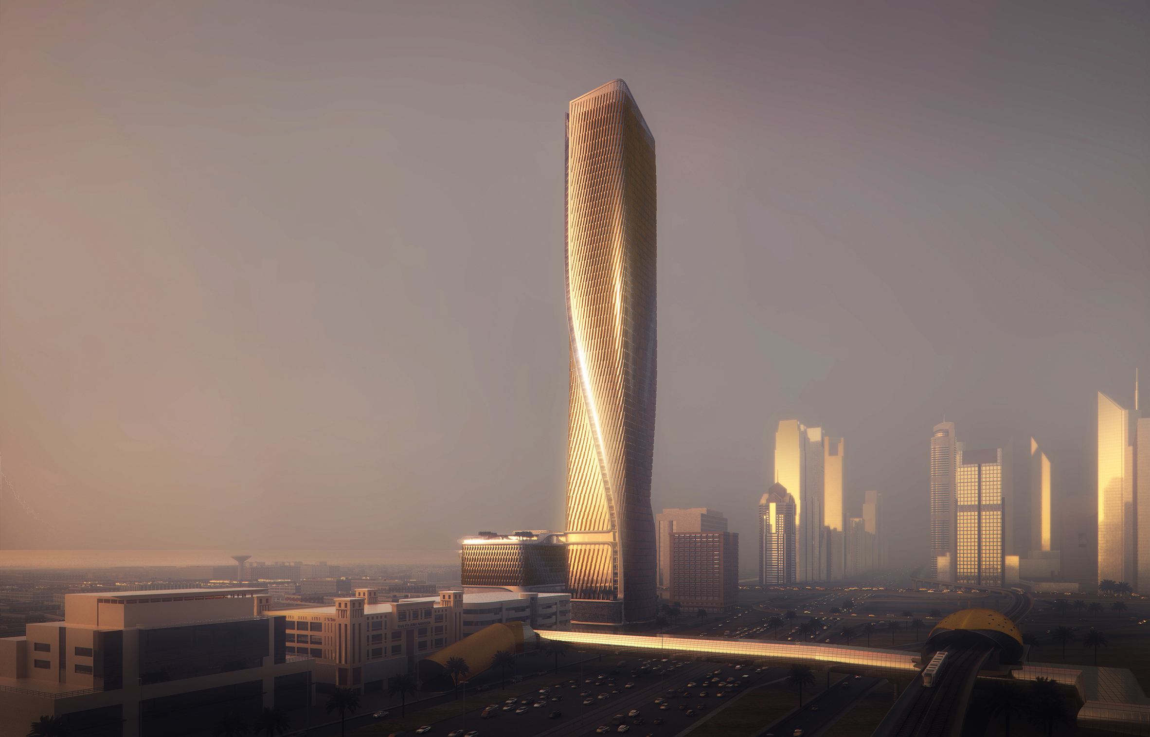 UNStudio Wasl Tower Dubai