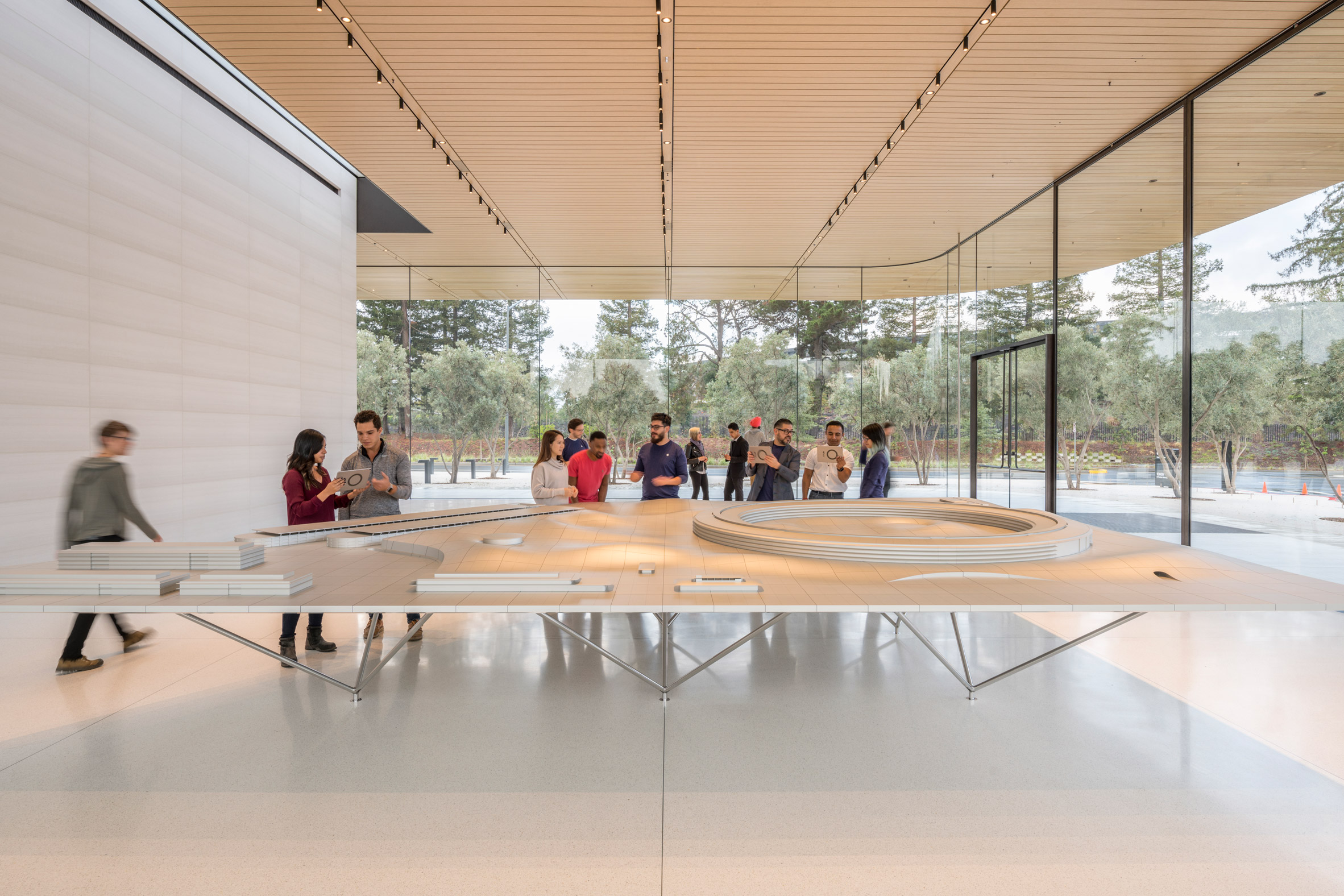 Foster + Partners' Apple Park Visitor Center opens to the public