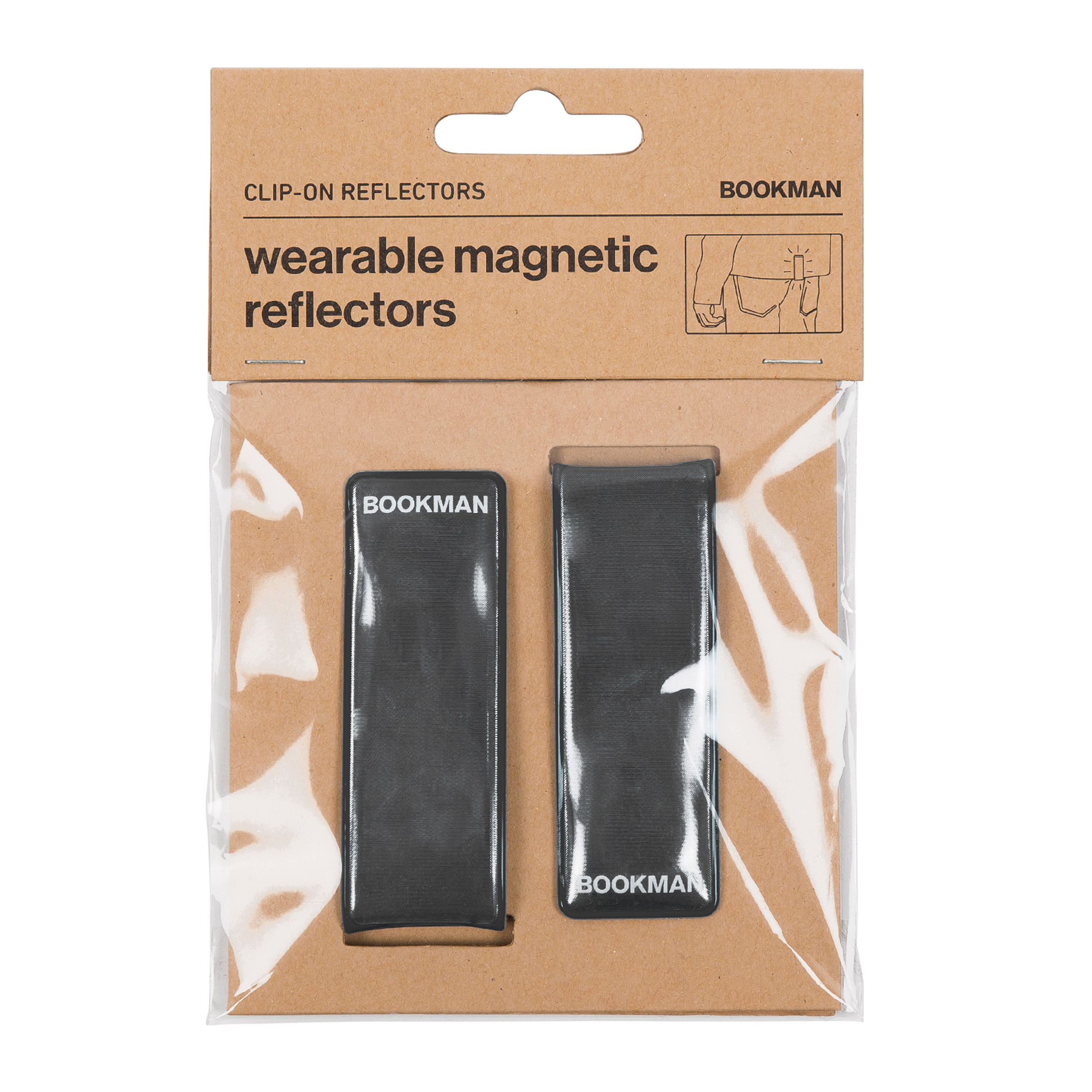 Clip-on Reflectors by Bookman