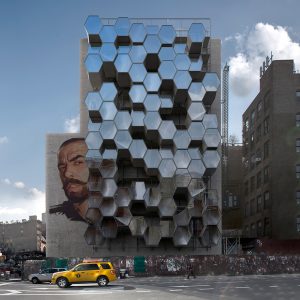 Framlab Proposes Parasitic Hexagonal Pods To Sleep New York S Homeless