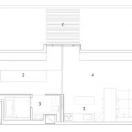 House in Chofu plan by Snark