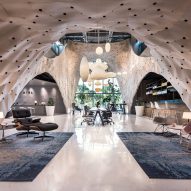 Plywood pavilion for Herman Miller named World Interior of the Year 2017